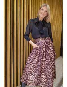 FALDA LARGA ANIMAL PRINT